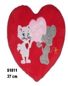 Serce Kocham Cię - Kot 37cm MIX