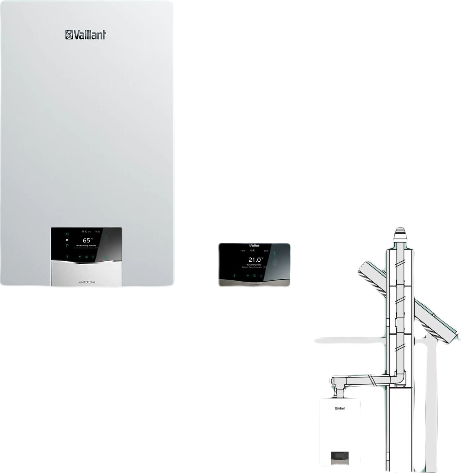 Piec gazowy Vaillant VCW 32CS/1-5 25 kW (0010043663)