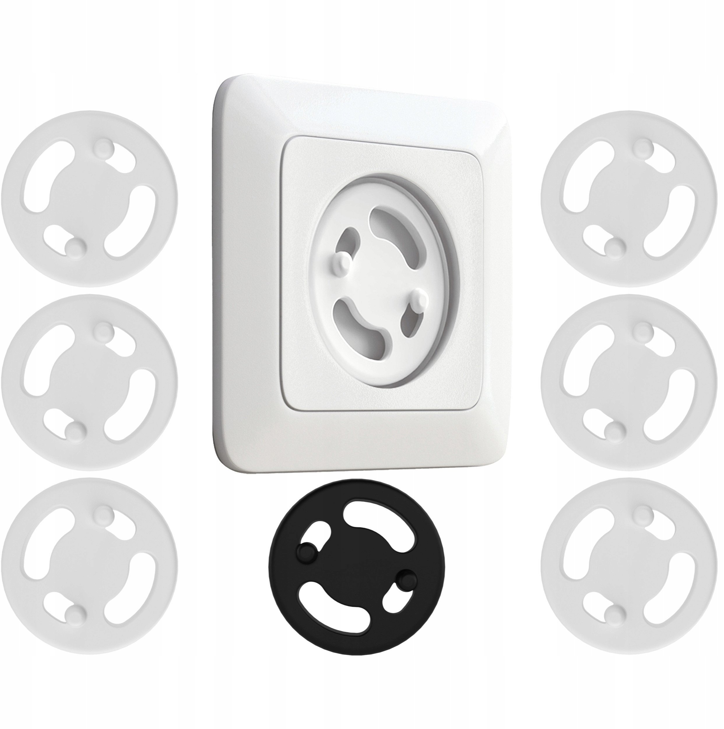 Zabezpieczenie do gniazdek Wessper białe (WES170-WH)