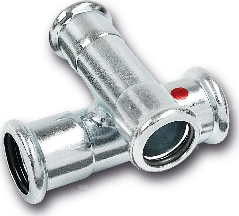 Czwórnik 2-płaszczyznowy SANHA-THERM C-Stahl d28x18 SANHASANHA