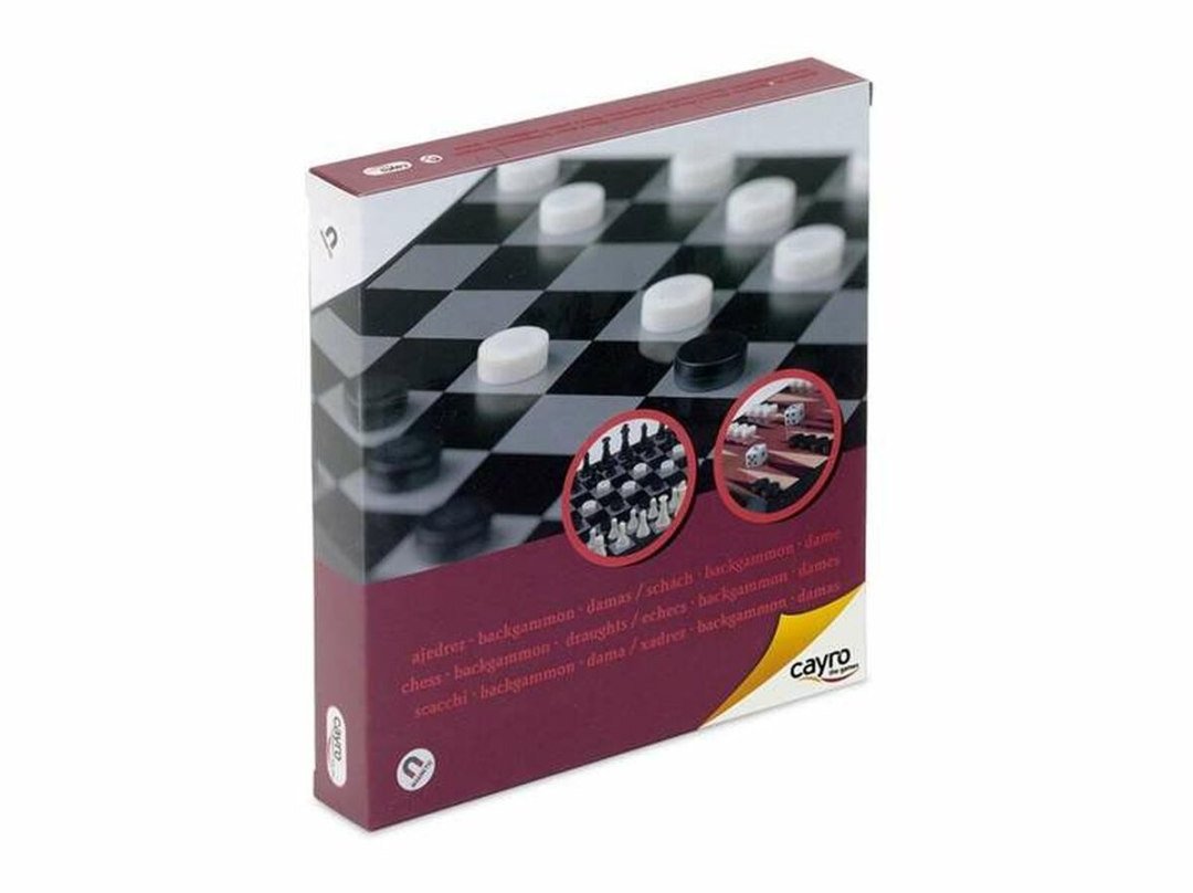 Backgammon Cayro Magnetyczny Szachy Gra warcaby