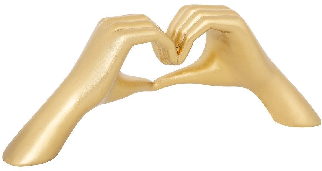 Figurka dekoracyjna dłonie ułożone w kształt serca, 31 x 7,5 x 12 cm