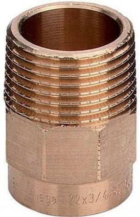 Viega Złączka przejściowa 42mm x 6/4" brąz (106638)