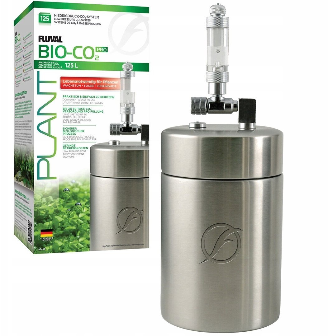 Fluval Bio-CO2 Pro* system nawożenia CO2 do akwarium do 125L