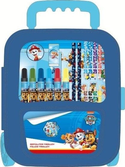 Walizka na k?kach z wyposa?eniem Psi Patrol