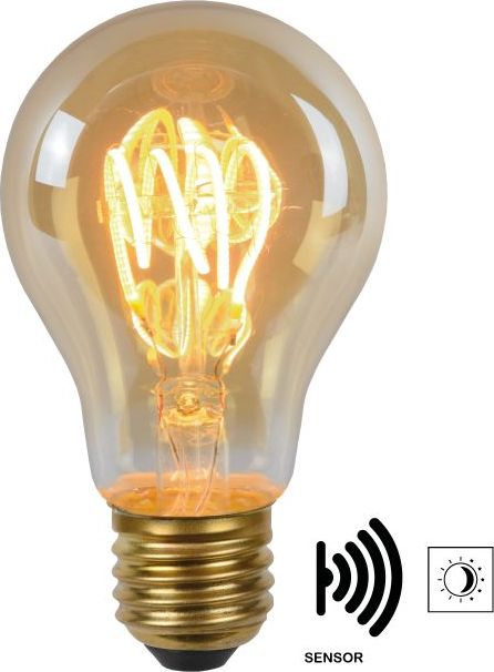 Lucide Bursztynowa żarówka E27 ledowa ciepła 4W Lucide 49042/04/62