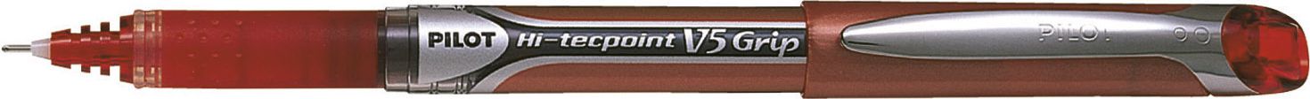 Pilot Cienkopis kulkowy V5 grip czerwony (WP1378)