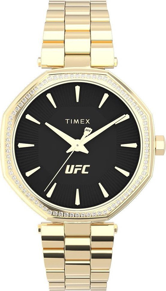 Zegarek Timex Zegarek damski Timex TW2V83100 złoty