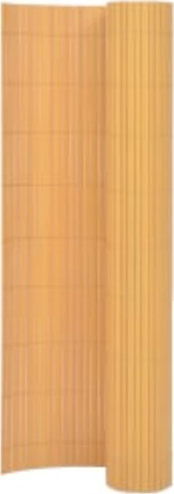 vidaXL Ogrodzenie dwustronne, 90 x 400 cm, żółte