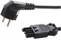 Kabel zasilający Bachmann GST18 5m, czarny (375.007)