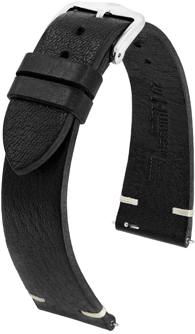 Skórzany wodoodporny pasek do zegarka 20 mm HIRSCH Bagnore L 05502050-2-20 .