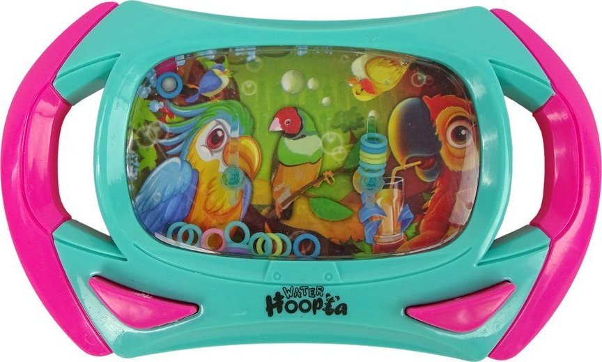LeanToys Gra Wodna Zręcznościowa Papugi Konsola Zielona