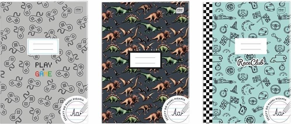 Interdruk Zeszyt A4/32K linia UV Boys (10szt)