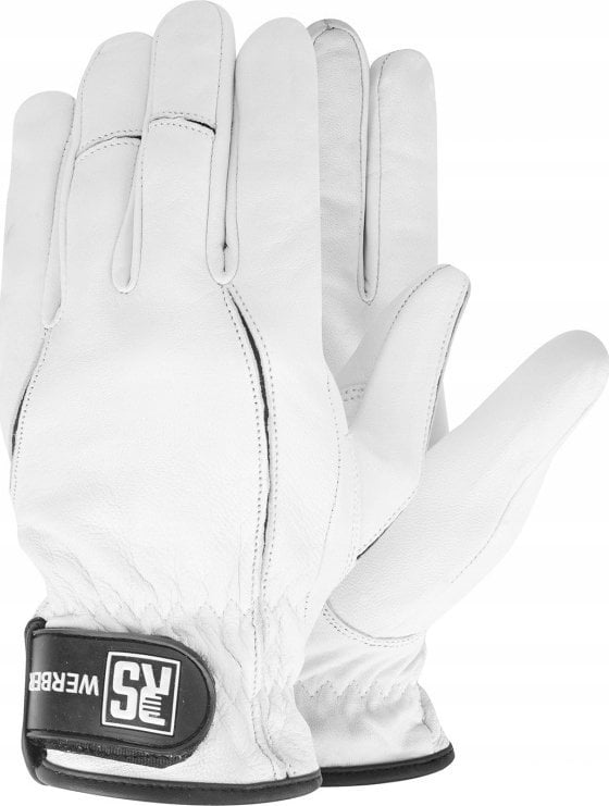 Rękawice typu mechanik RS Werber, rozm. 10, białe