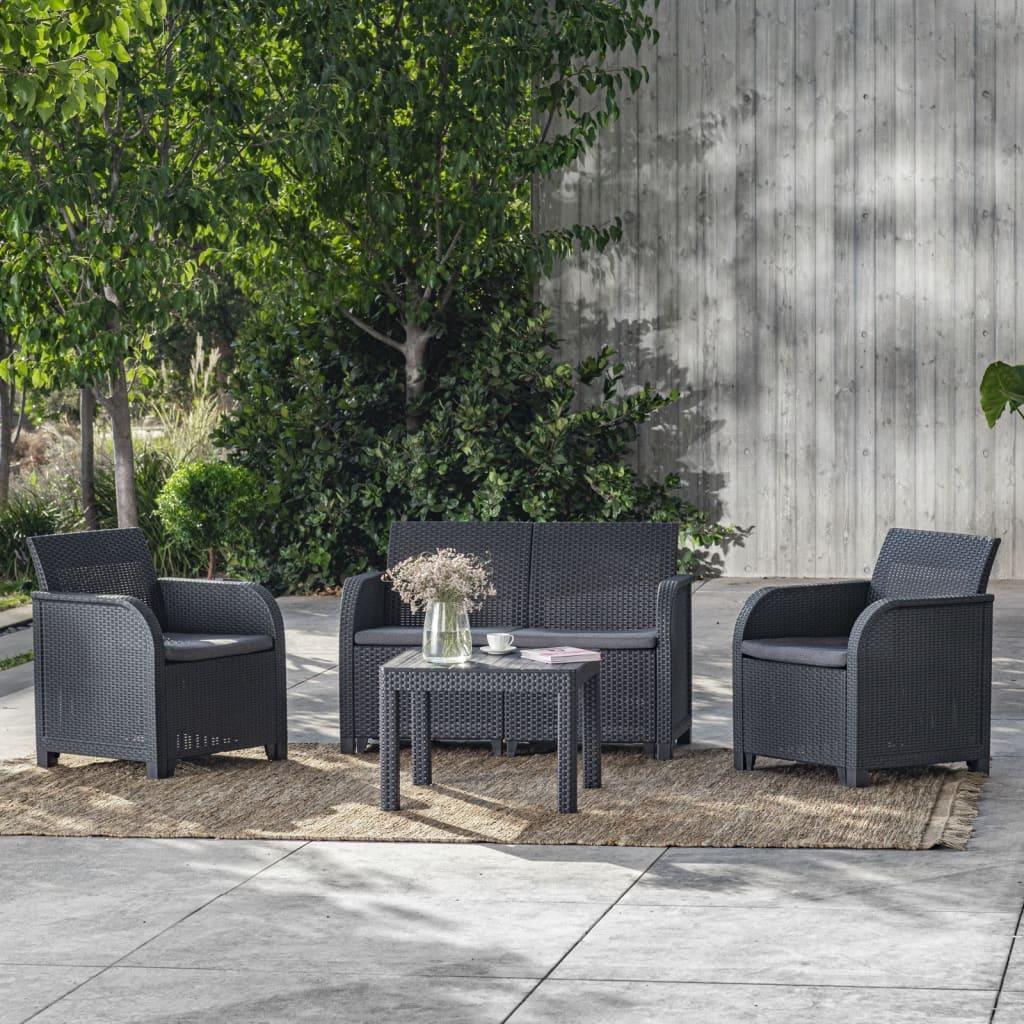 Keter Keter Stolik ogrodowy Rosalie, grafitowy