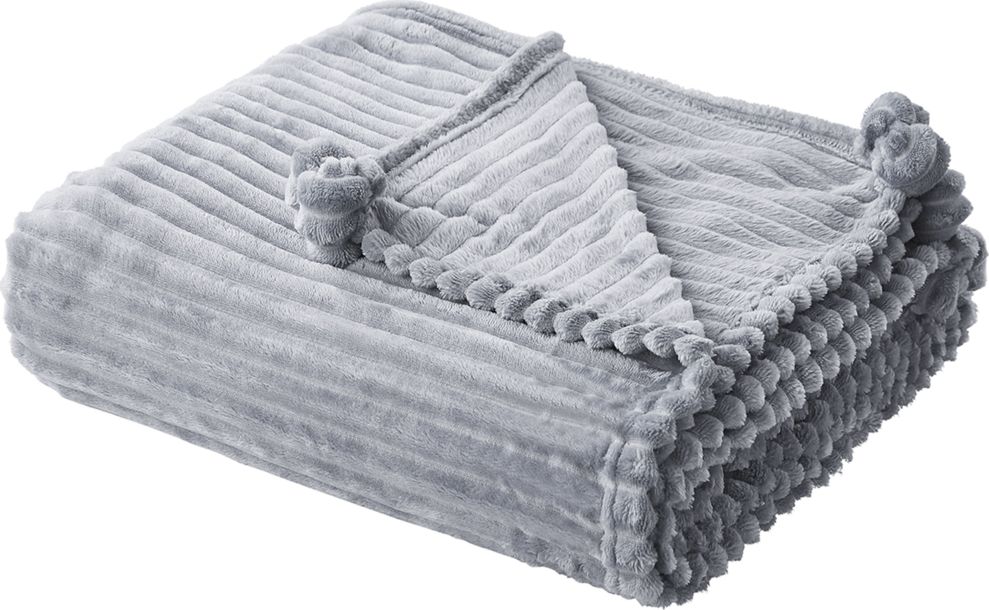 Shumee Koc 150 x 200 cm szary KAWERI