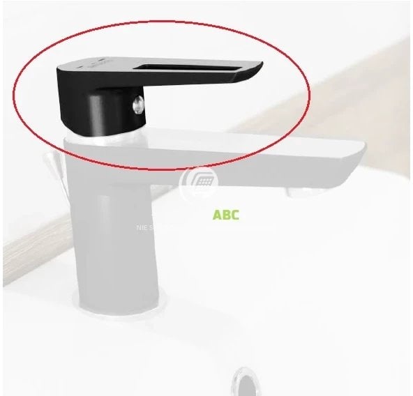 Cersanit UCHWYT BATERII MILLE BLACK (S951-060)