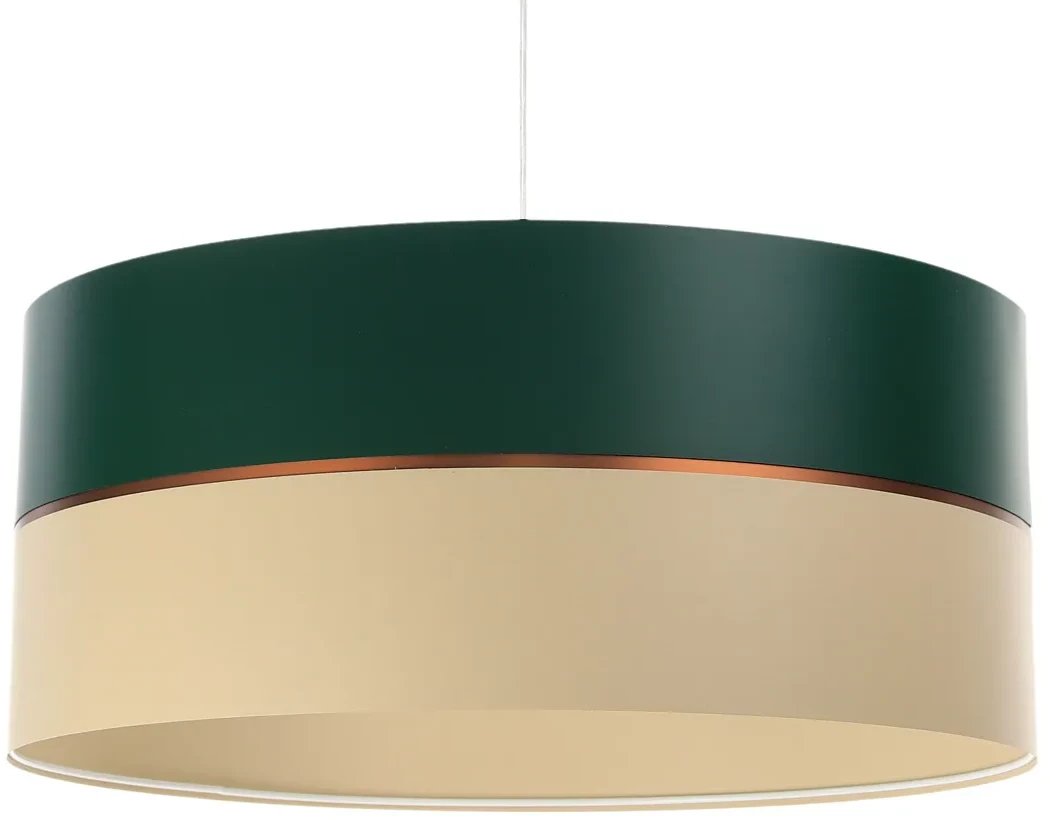 Lampa wisząca SIMPLY GLAMOUR 40 zielona/kremowa BPS KONCEPT
