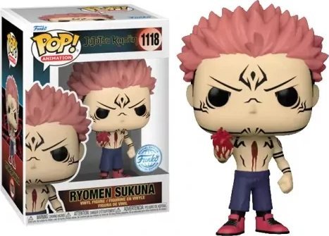 Figurka Funko Pop funko pop! jujutsu kaisen sukuna w/heart 9 cm