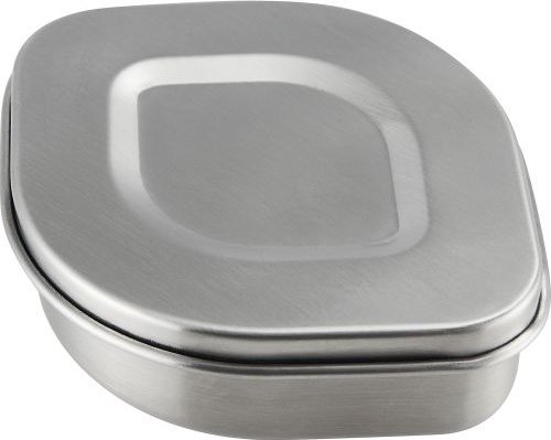 Lurch Pojemnik na lunch lub przekąski Lurch, stal nierdzewna, 0,35 l, 10,5 x 10,5 x 5 cm