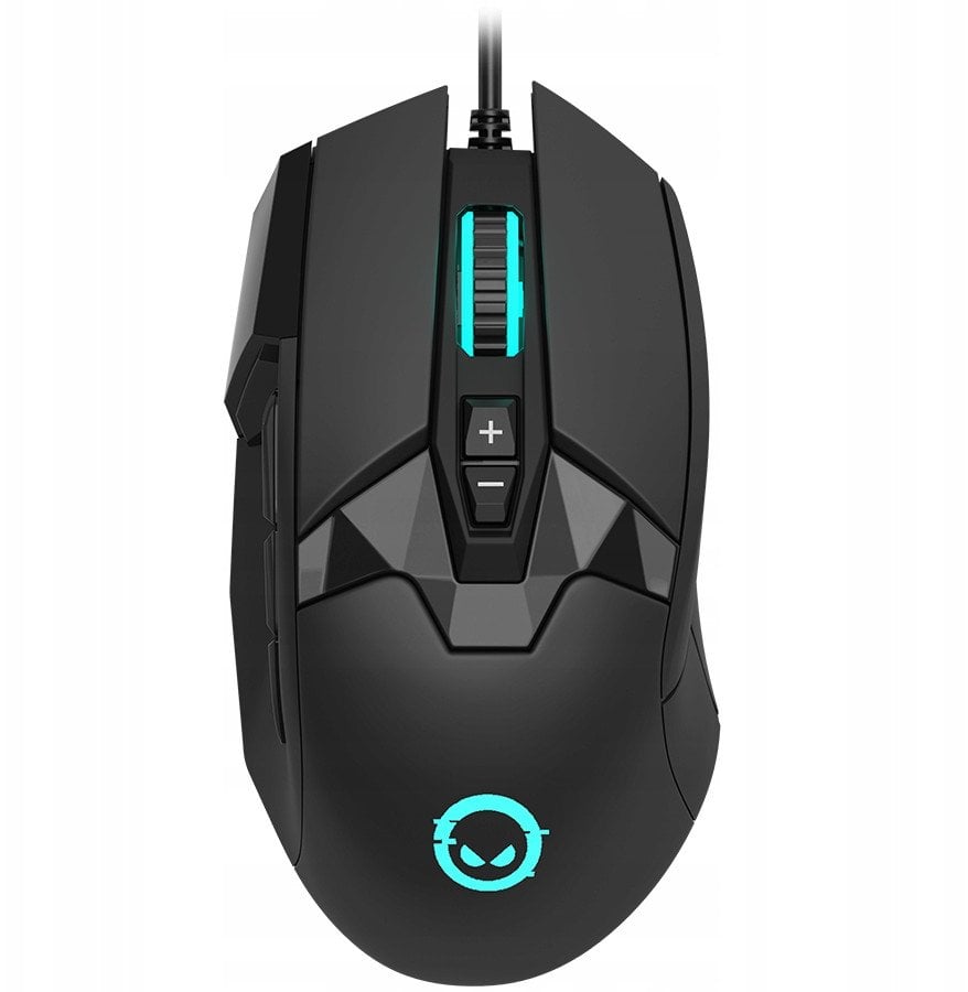 LORGAR Stricter 579 gaming mouse 9 programmable buttons Pixart PMW3336 sensor DPI up to 12 000 50 million clicks buttons lifespan 2 sw