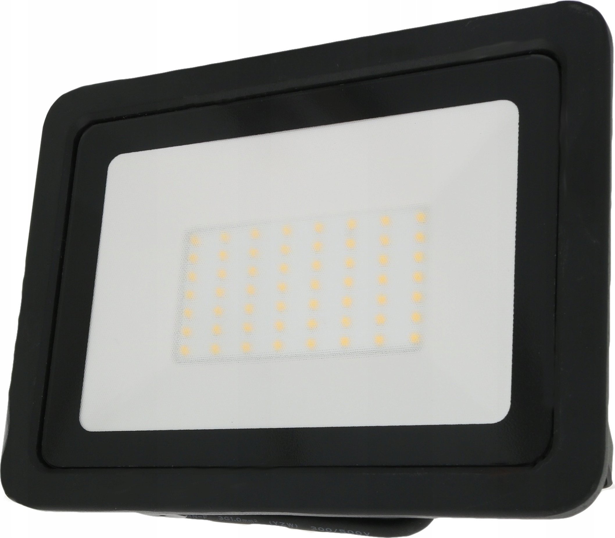 Naświetlacz LED FLOODLIGHT 50W 4250lm 4000K IP65 neutralna biała NW czarny 3 lata gwarncji LED LabsFAROFORM