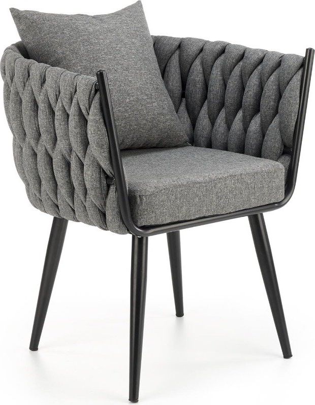 Halmar Fotel do salonu AVATAR szary