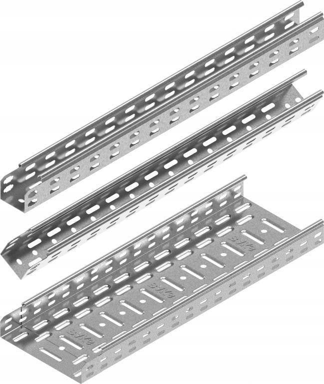 Baks Korytko kablowe perforowane 500/60 głubość 0,7mm KGL500H60/3 160616 /3m/