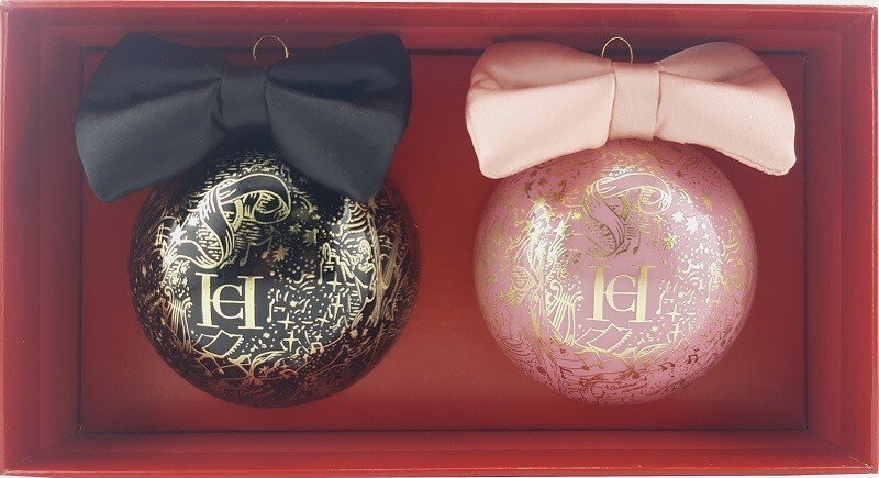 Carolina Herrera Bombki Świąteczne 2 Sztuki