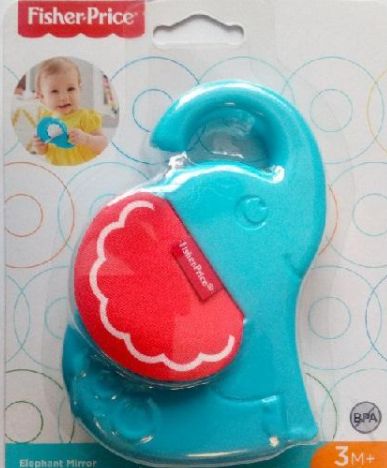Fisher Price Fisher Price Aktywizujące zwierzątka Słoń z lusterkiem (FJG09)