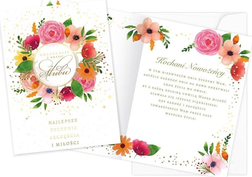 KUKARTKA Karnet V-045 Ślub