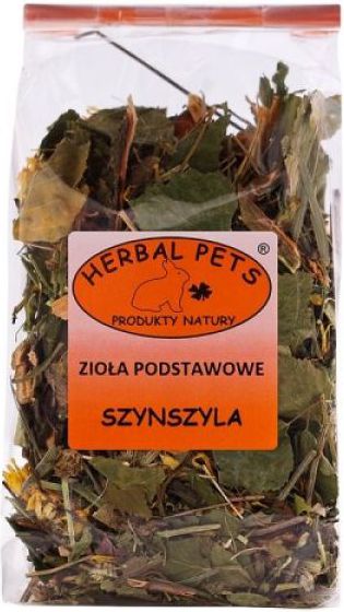 Herbal Pets ZIOŁA PODSTAWOWE SZYNSZYLA 100g