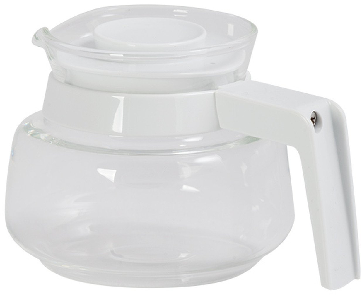 Melitta Melitta - Dzbanek szklany z białym uchwytem do ekspresu Aromaboy