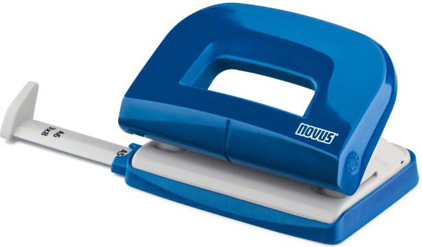 Dziurkacz Novus 10 kartek Niebieski (025-0544 NO)