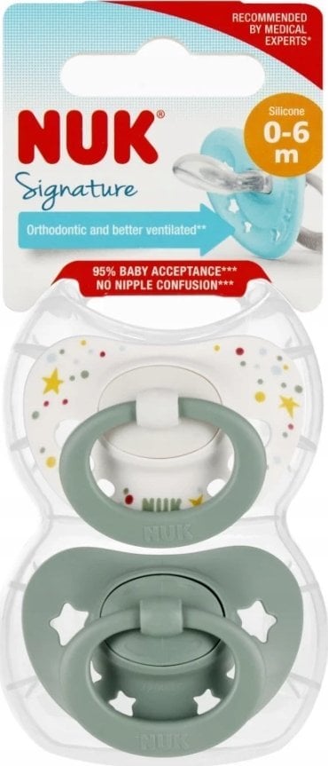 NUK NUK SMOCZEK USP 2EL 0-6M SIGNAT B/Z 10730617 1/6