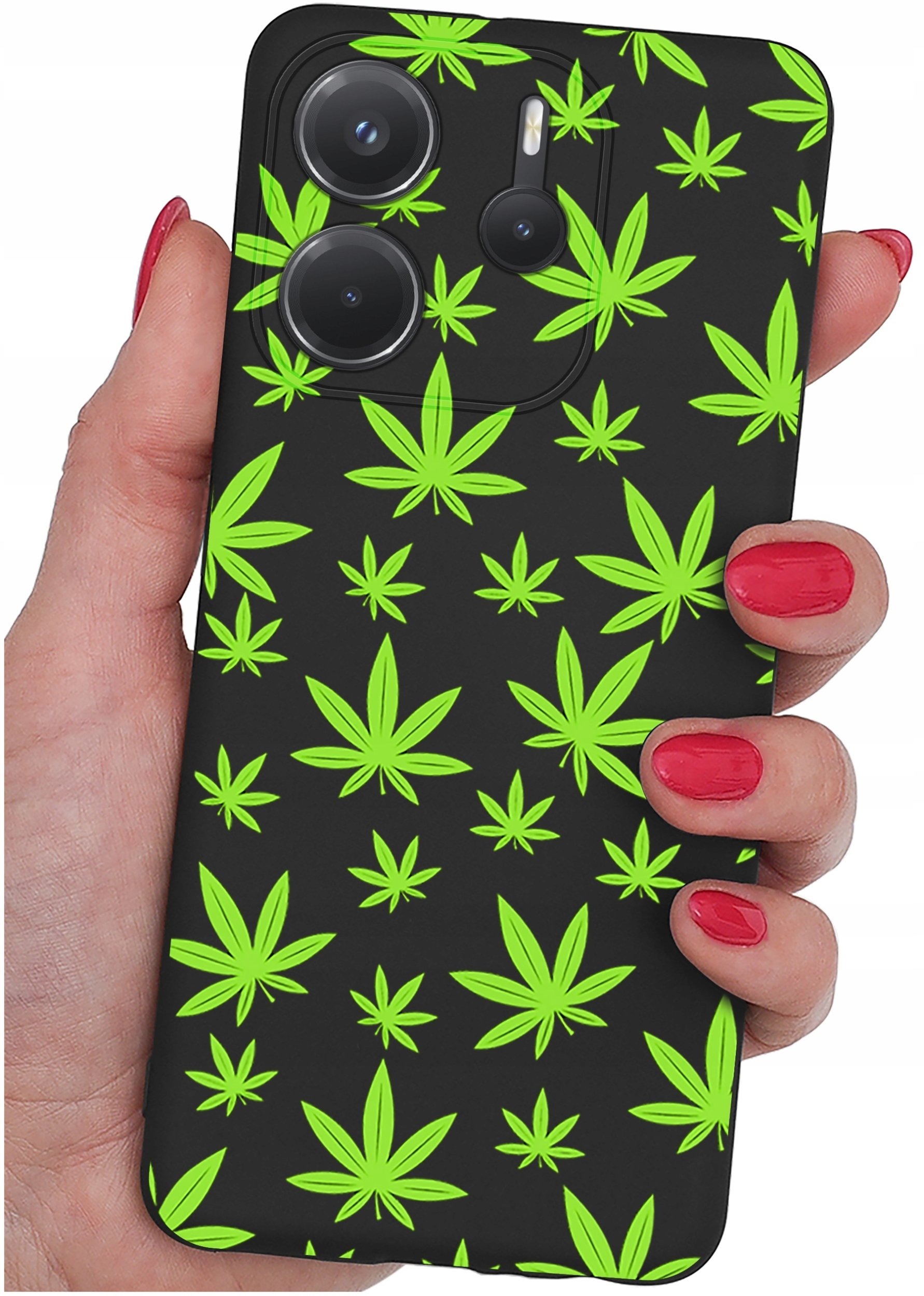 krainaGSM ETUI do Xiaomi Redmi Note 14 4G SILIKONOWE MATT CASE + SZKŁO 9H