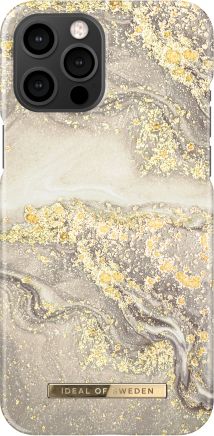 iDeal Of Sweden iDeal of Sweden Fashion - etui ochronne do iPhone 12 Pro Max (Sparkle Greige Marble)