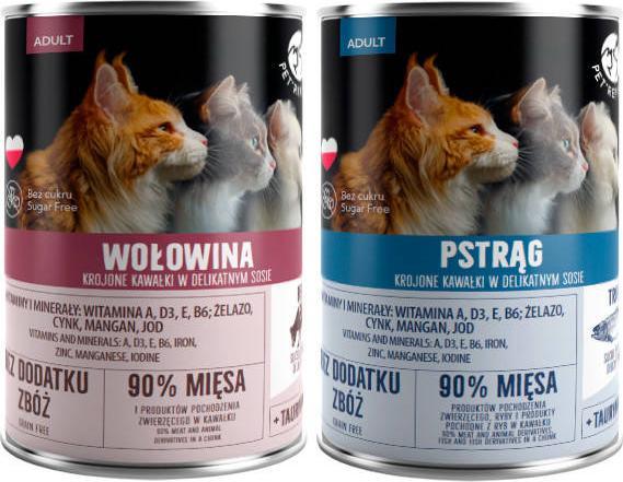 Pet Republic PetRepublic kawałki w sosie Mix smaków 24x400g
