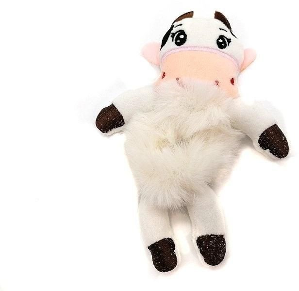 Adar Gumka do włosów lub bransloetka pluszowa krówka Adar