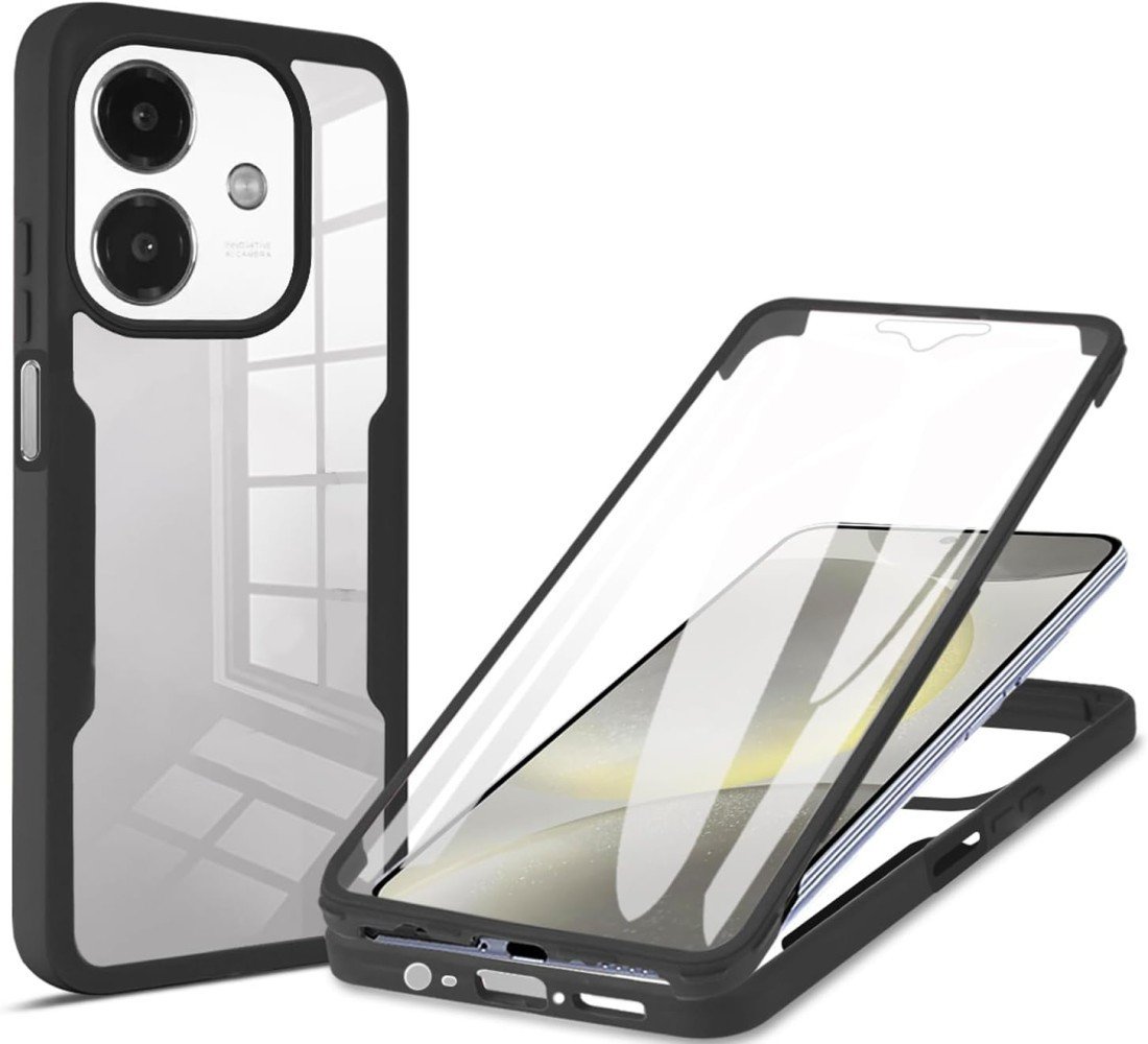 Etui pancerne 360 Supero do Oppo A40/A40M/A60 5G, czarne