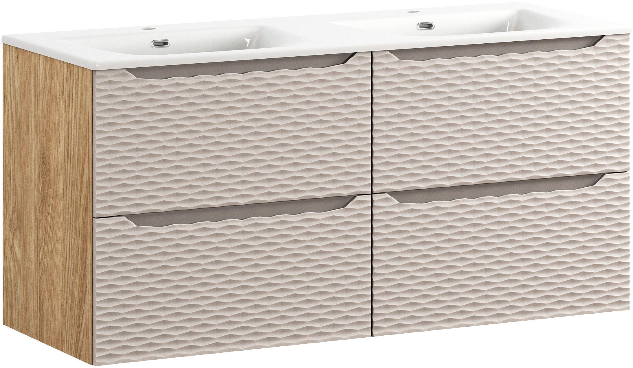 Zestaw meblowy 120cm z umywalką meblową SKY