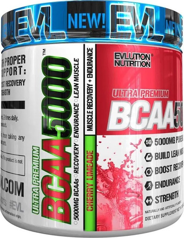 7NUTRITION EVLution Nutrition - BCAA 5000, Cherry Limeade, Proszek, 249g