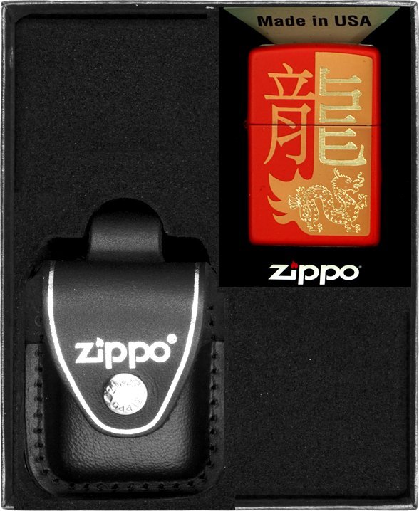 Zestaw ZIPPO Zapalniczka YEAR OF THE DRAGON 2024 Prezentowy No3