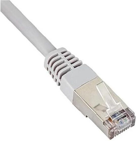 Madex Kabel krosowy patchcord FTP kat. 5e PVC szary 1m (21.99.0101)