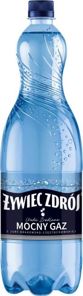 Woda Żywiec Zdrój Mocny Gaz Woda źródlana 1,5 l