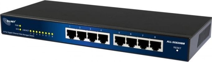 Switch Allnet 8P Allnet ALL-SG8208M M