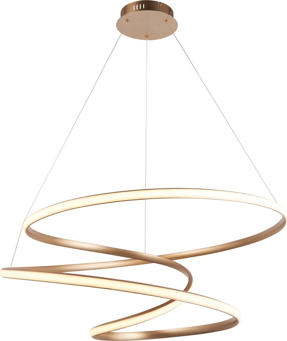 Lampa wisząca Essensey Żyrandol designerski L&-197639 Light& LED 88W 3000K ring złoty