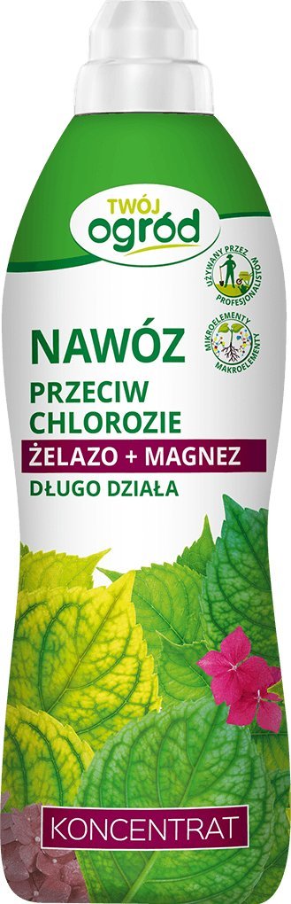 Twój Ogród Nawóz płynny przeciw chlorozie 900ml