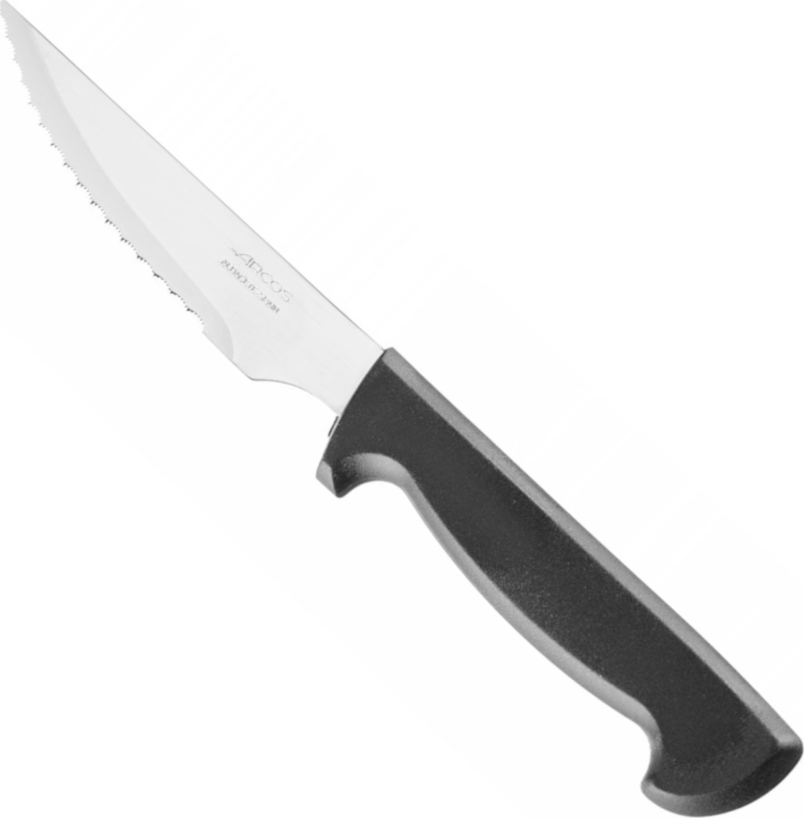 Arcos Nóż do steków STEAK BASIC 115/230 mm - czarny Nóż do steków STEAK BASIC 115/230 mm - czarny