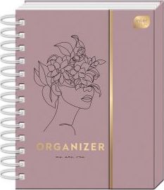 Interdruk Organizer B6/105K na magnes Flower